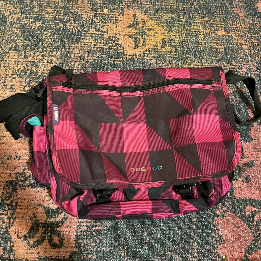 Pink  J World Shoulder Bag